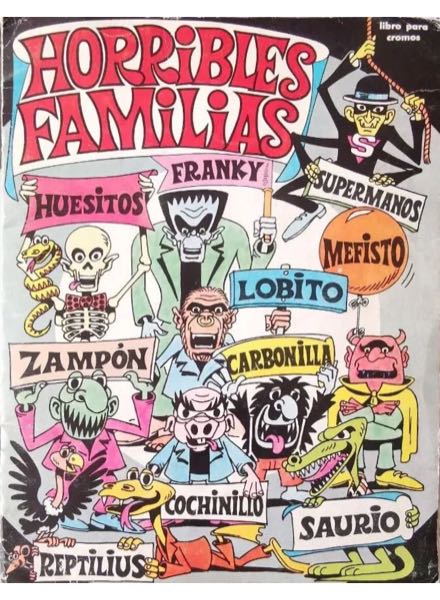 Colección Horribles Familias de Fher en ACABARAMOS.COM