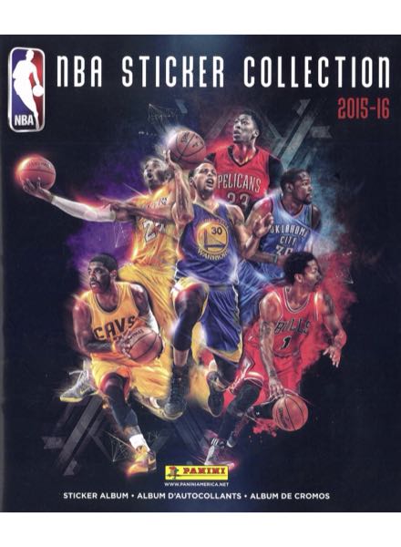 Colección NBA Basketball 2015-2016. Edición Europa de Panini en ACABARAMOS.COM