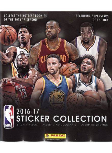 Colección NBA Basketball 2016-2017. Edición Europa de Panini en ACABARAMOS.COM