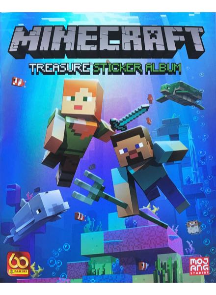 Colección Minecraft Treasure de Panini en ACABARAMOS.COM