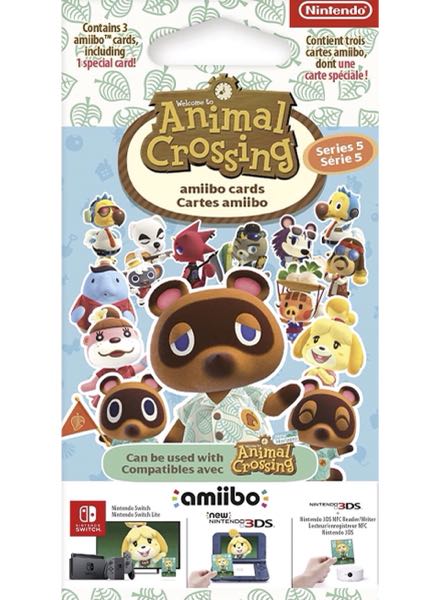 Colección Animal Crossing Amiibo Card Serie 5 de Nintendo en ACABARAMOS.COM