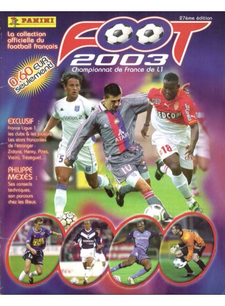 Colección Foot 2002-2003 de Panini en ACABARAMOS.COM