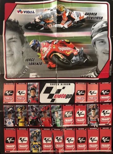 Colección Moto GP 2006 de Vidal en ACABARAMOS.COM