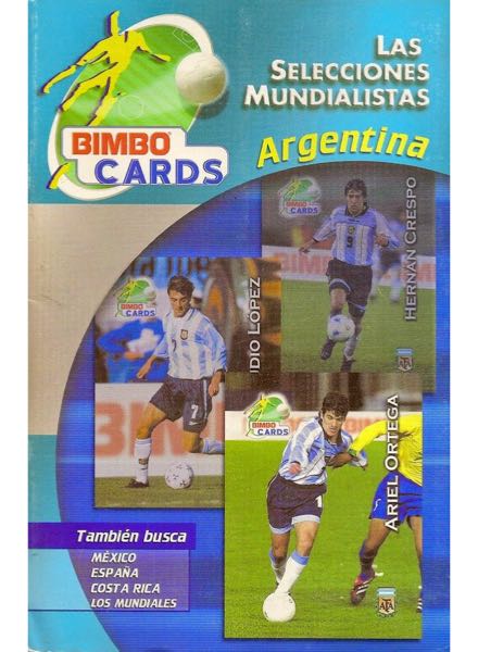 Colección Las Selecciones Mundialistas de BIMBO en ACABARAMOS.COM