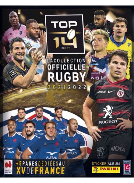 Colección TOP 14 France Rugby 2021-2022 de Panini en ACABARAMOS.COM