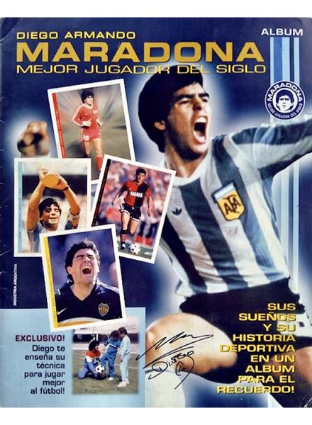 Colección Diego Armando Maradona. El mejor jugador del siglo de Promo Figus en ACABARAMOS.COM