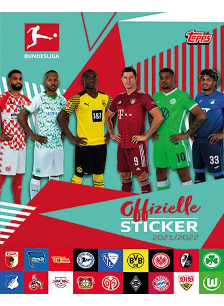 Colección Bundesliga Offizielle Sticker Kollektion 21-22 de TOPPS en ACABARAMOS.COM