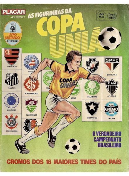 Colección Copa União 1987 de Abril en ACABARAMOS.COM