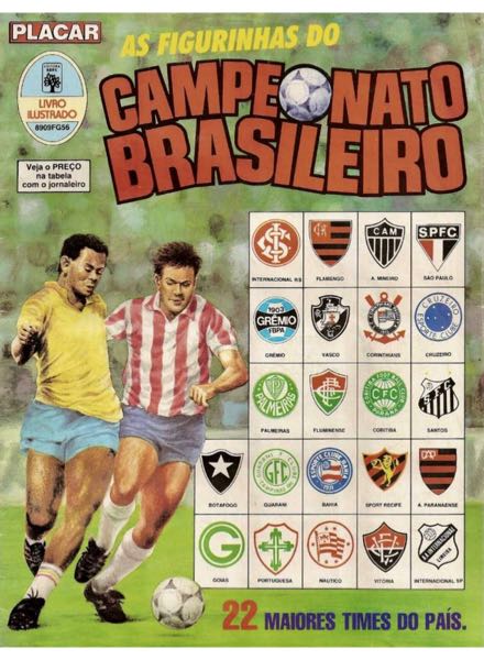 Colección Campeonato Brasileiro 1989 de Abril en ACABARAMOS.COM