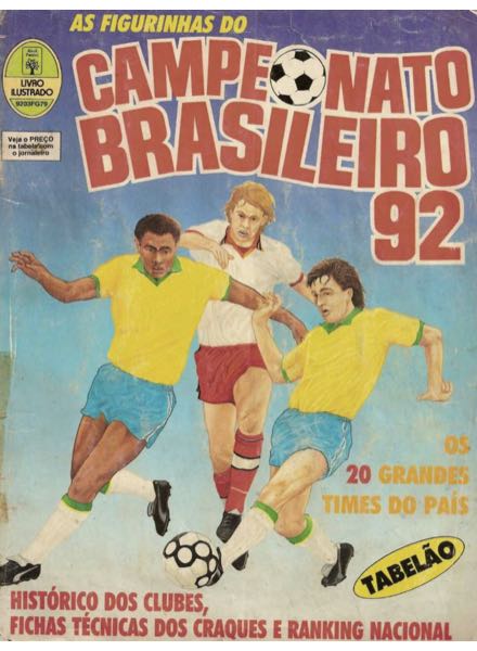 Colección Campeonato Brasileiro 1992 de Abril en ACABARAMOS.COM