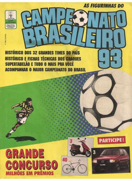 Colección Campeonato Brasileiro 1993 de Abril en ACABARAMOS.COM