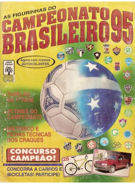 Colección Campeonato Brasileiro 1995 de Abril en ACABARAMOS.COM