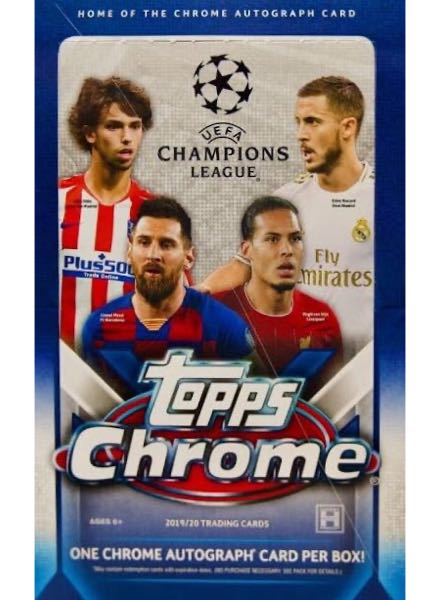 Colección UEFA Champions League 2019-20. Chrome de TOPPS en ACABARAMOS.COM