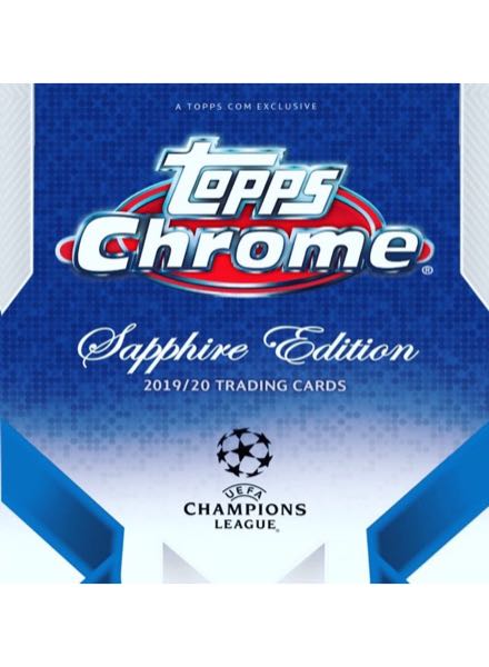 Colección UEFA Champions League 2019-20. Chrome. Sapphire Edition de TOPPS en ACABARAMOS.COM