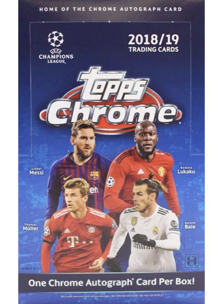 Colección UEFA Champions League 2018-19. Chrome de TOPPS en ACABARAMOS.COM