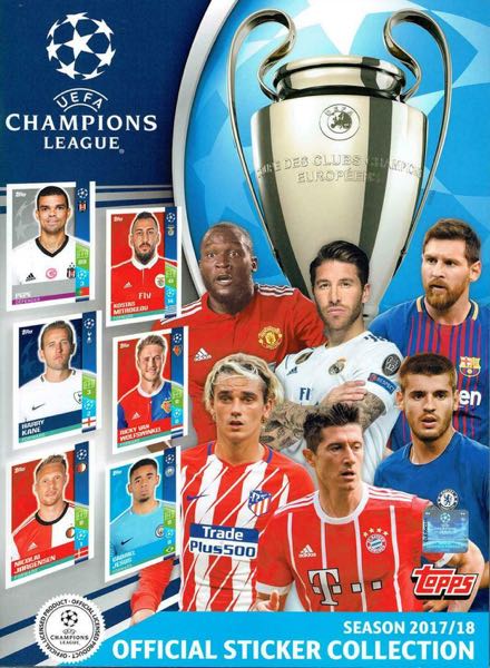 Colección UEFA Champions League 2017-18 de TOPPS en ACABARAMOS.COM