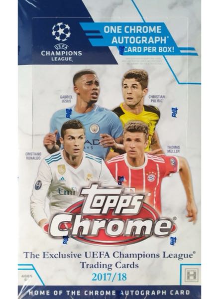 Colección UEFA Champions League 2017-18. Chrome de TOPPS en ACABARAMOS.COM