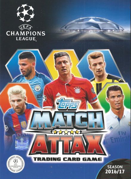 Colección UEFA Champions League 2016-17. Match Attax de TOPPS en ACABARAMOS.COM