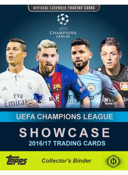 Colección UEFA Champions League 2016-17. Showcase de TOPPS en ACABARAMOS.COM