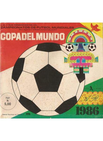 Colección Copa del Mundo 1986 de Reyauca en ACABARAMOS.COM