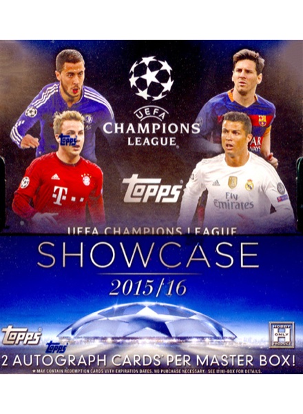 Colección UEFA Champions League 2015-16. Showcase de TOPPS en ACABARAMOS.COM