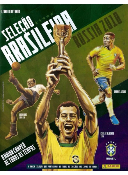 Colección Seleção Brasileira - Rússia 2018 de Panini en ACABARAMOS.COM