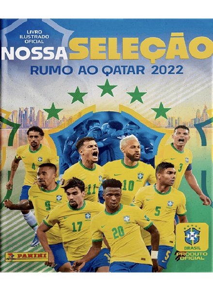 Colección Nossa Seleção. Rumo ao Qatar 2022 de Panini en ACABARAMOS.COM