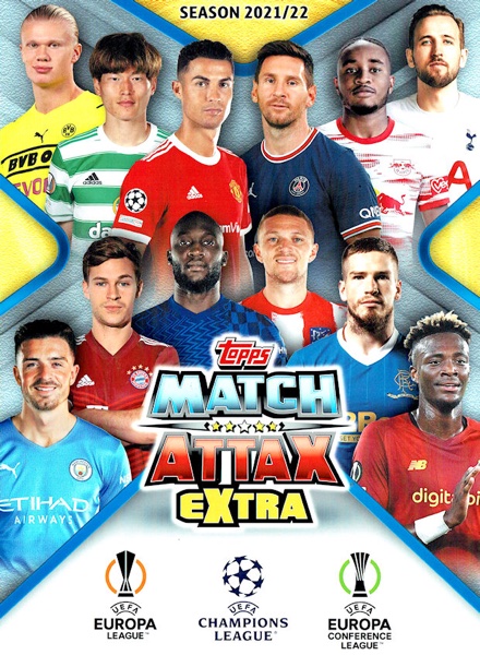 Colección UEFA Champions League & Europa League 2021-22. Match Attax Extra de TOPPS en ACABARAMOS.COM