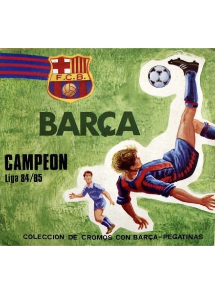 Colección Barca Campeon Liga 1984-1985 de Los Cromos S.A. en ACABARAMOS.COM