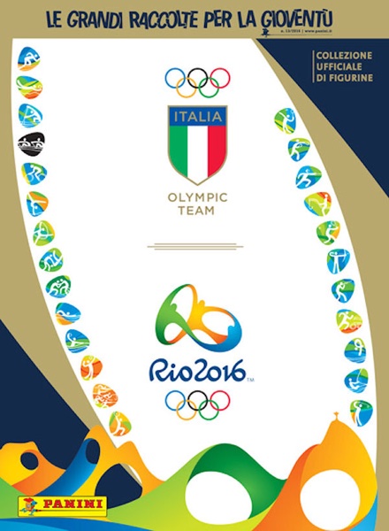 Colección Italia Olympic Team Rio 2016 de Panini en ACABARAMOS.COM