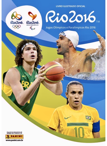 Colección Brazil Olympic Team Rio 2016 de Panini en ACABARAMOS.COM