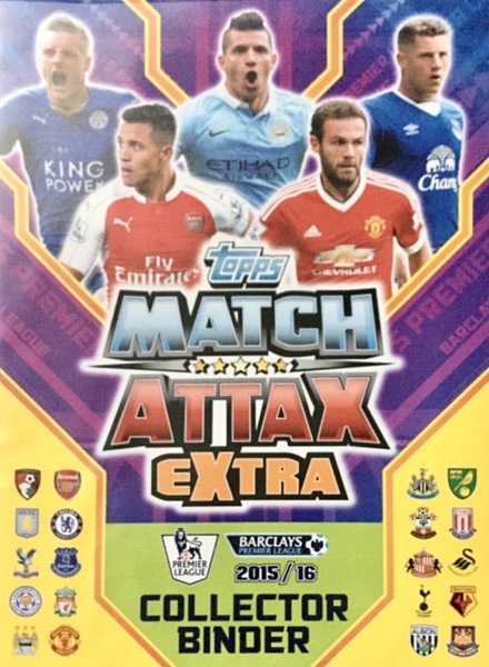 Colección English Premier League 2015-2016. Match Attax Extra de TOPPS en ACABARAMOS.COM