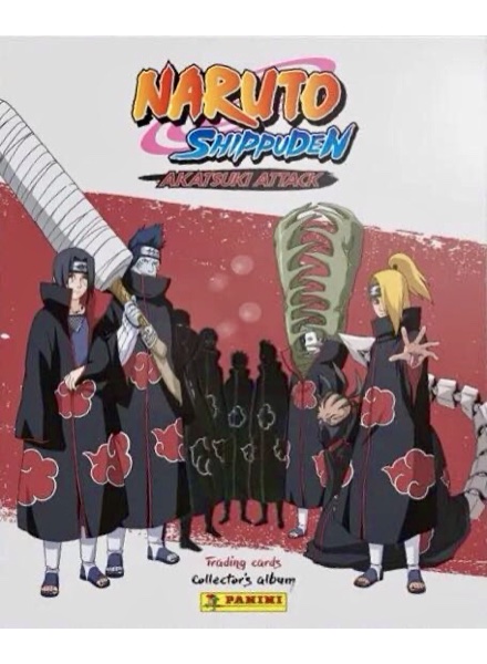 Colección Naruto Shippuden. Akatsuki Attack de Panini en ACABARAMOS.COM