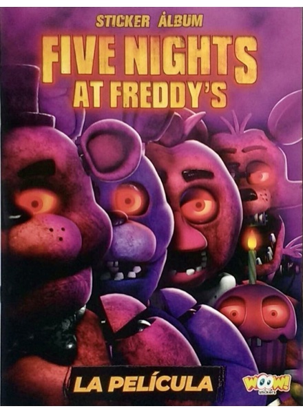 Colección Five Nights at Freddys. La película de Woow Stickers en ACABARAMOS.COM