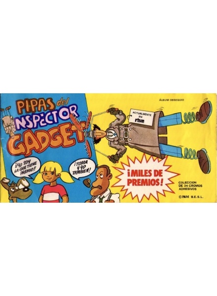 Colección Pipas del Inspector Gadget de Pipas Tostaval en ACABARAMOS.COM