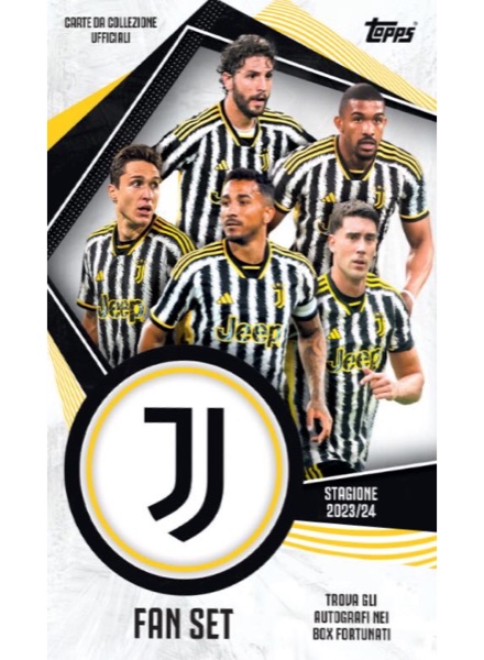 Colección Juventus 2023-2024 Fan Set de TOPPS en ACABARAMOS.COM