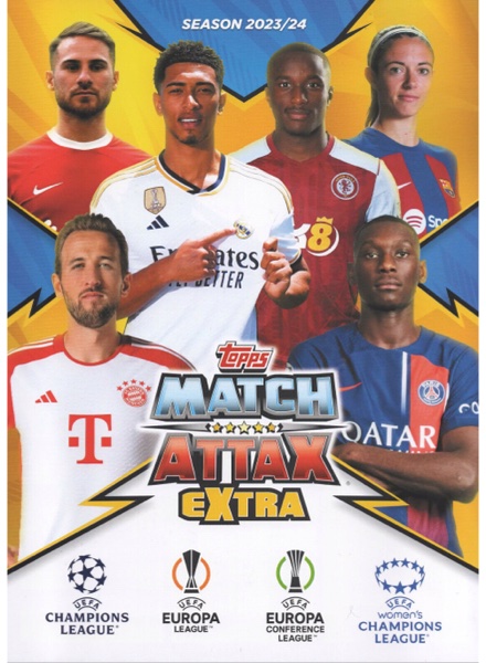 Colección UEFA Champions League & Europa League 2023-24. Match Attax Extra de TOPPS en ACABARAMOS.COM