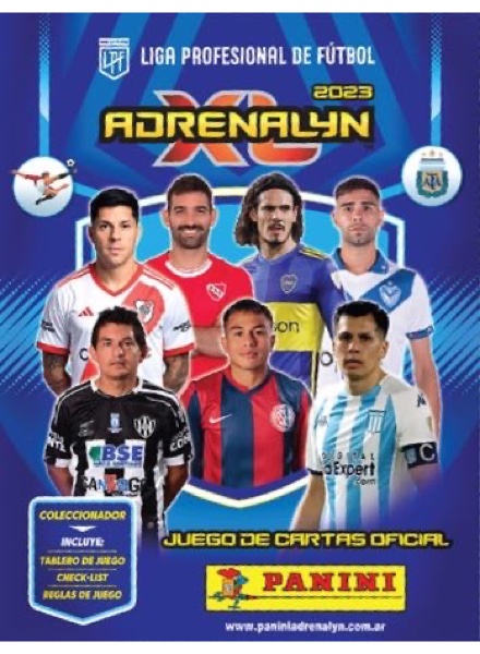 Colección Fútbol Argentino Adrenalyn XL 2023 de Panini en