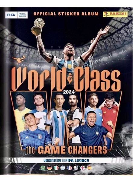 Colección World Class 2024 de Panini en ACABARAMOS.COM