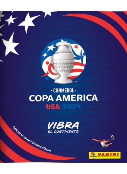 Colección Conmebol Copa América 2024 USA de Panini en ACABARAMOS.COM