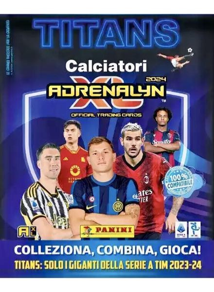 Colección Calciatori Adrenalyn XL Titans 2024 de Panini en ACABARAMOS.COM