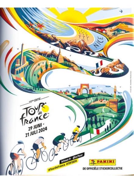 Colección Tour de France 2024 de Panini en ACABARAMOS.COM