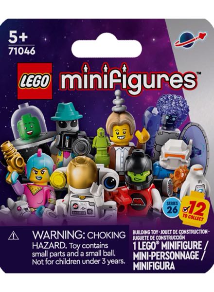 Colección Minifiguras LEGO Serie 26: Espacio (71046) de LEGO en ACABARAMOS.COM