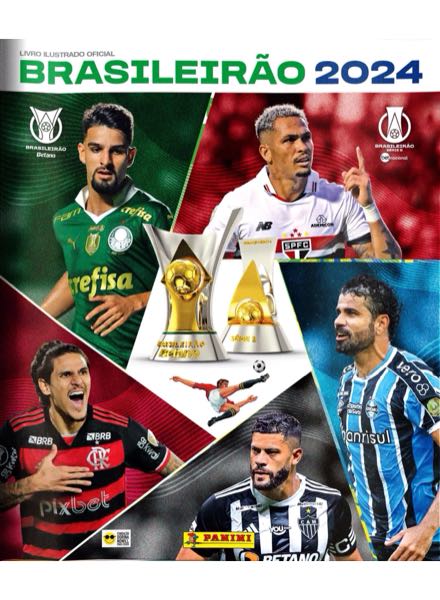 Colección Brasileirão 2024 de Panini en ACABARAMOS.COM