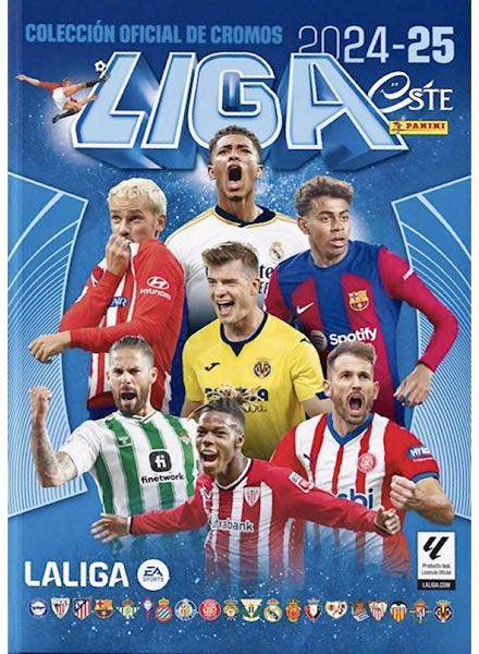 Colección LIGA ESTE 2024-25 de Panini en ACABARAMOS.COM