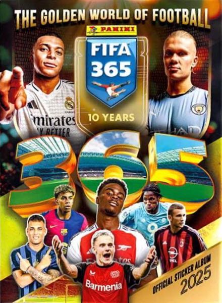 Colección FIFA 365 2025 The Golden World of Football de Panini en ACABARAMOS.COM