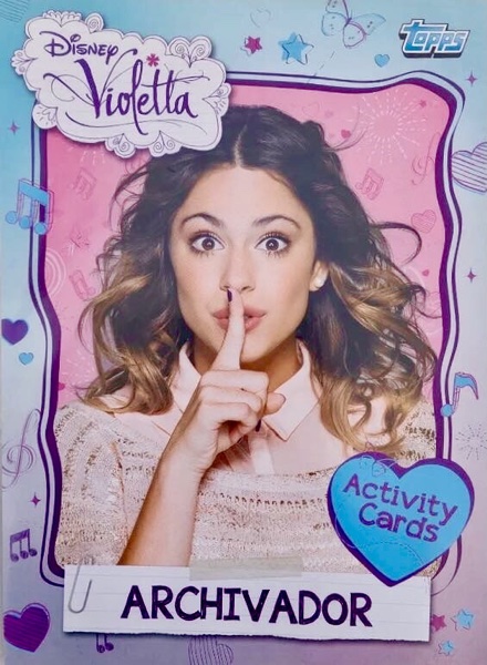 Colección Violetta Activity Cards de TOPPS en ACABARAMOS.COM