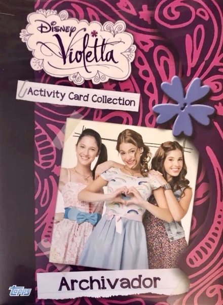 Colección Violetta Activity Cards Collection de TOPPS en ACABARAMOS.COM