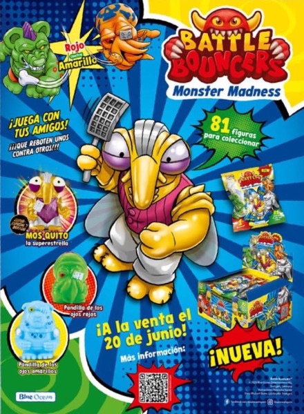 Colección Battle Bouncers. Monster madness de Blue Ocean en ACABARAMOS.COM