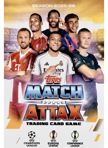 Coleccion UEFA Champions League & Europa League 2025-26. Match Attax en ACABARAMOS.COM